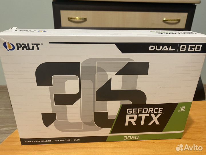 Видеокарта rtx 3050 8gb