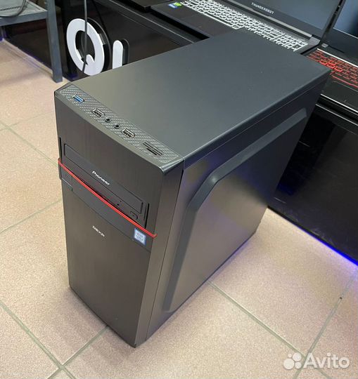 Игровой пк i3-9100F/16gb озу/GTX1050Ti/SSD256