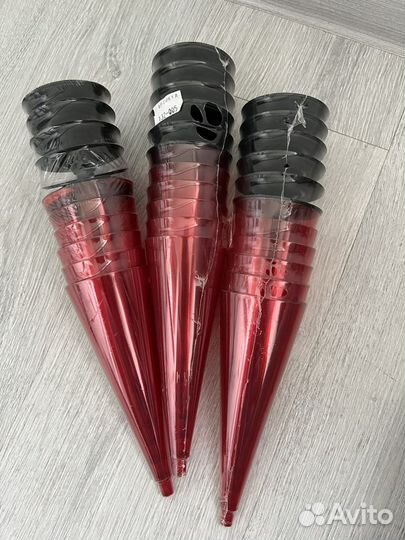 Пластиковые фужеры «Конус» 18 штук