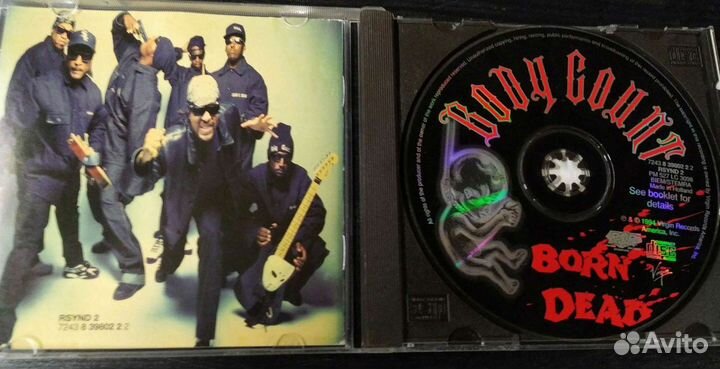 Body Count Born Dead сд 1994 metal