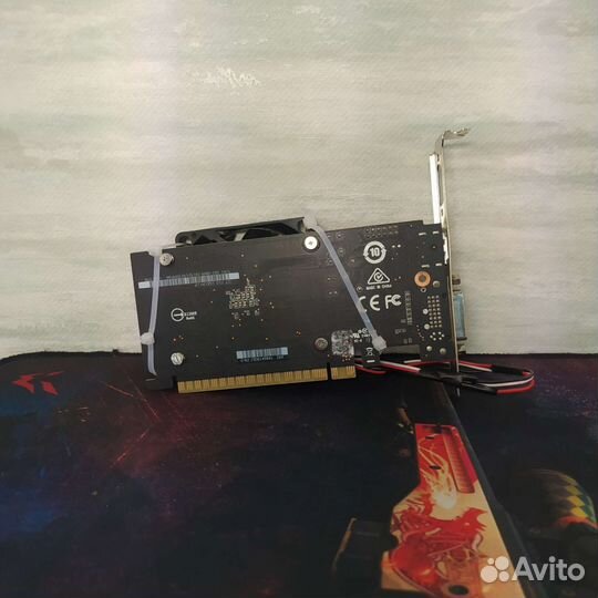 Видеокарта gt710 1g msi