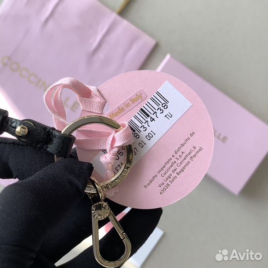 Брелок coccinelle новый оригинал