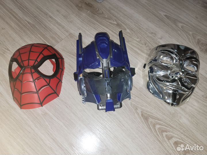 Маски супергероев