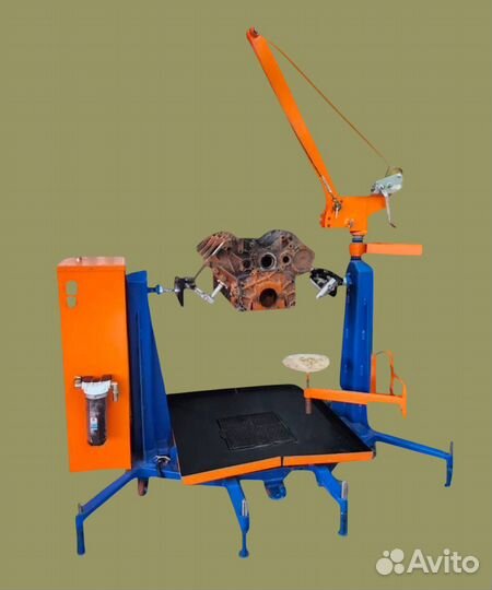 Кантователь двигателя