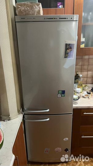 Холодильник bosch duo system серебристый