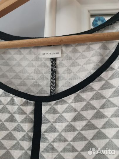 Платье женское, р. 54-56,лён