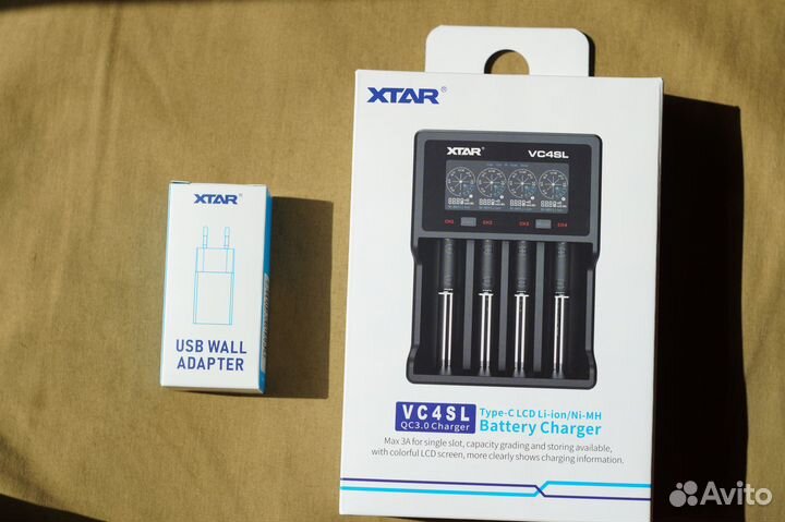 Зарядное устройство xtar VC4SL