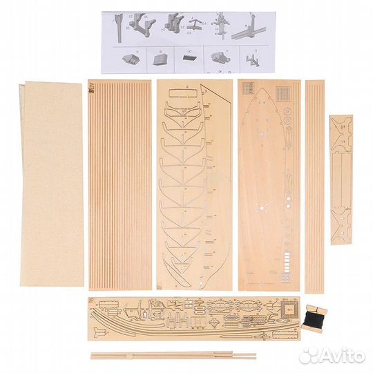 Корабль сборная модель