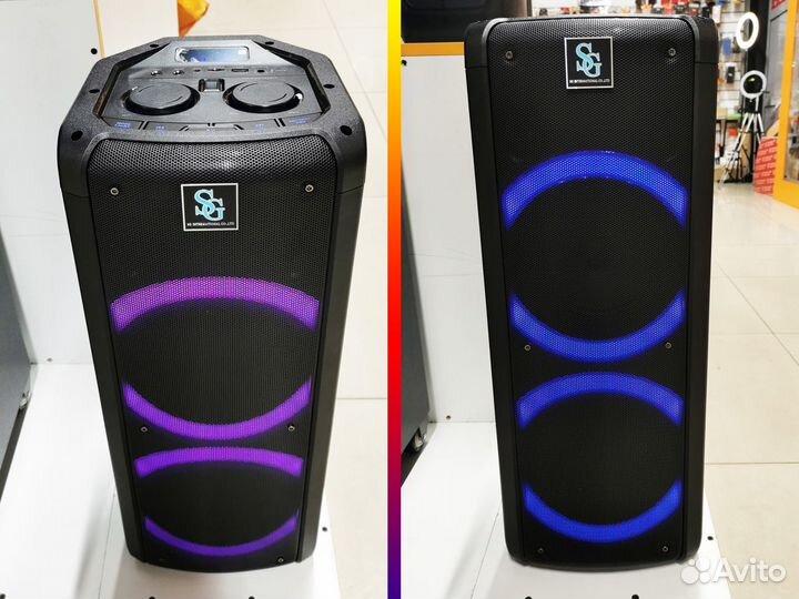 Караоке Bluetooth колонка YB-2606 PA1 100W