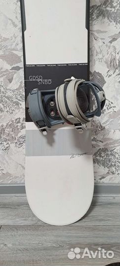 Сноуборд Two be one 154cm+крепления Salomon