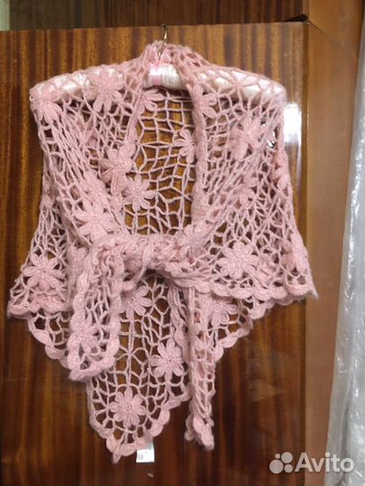 Новая вязаная шаль Cubus