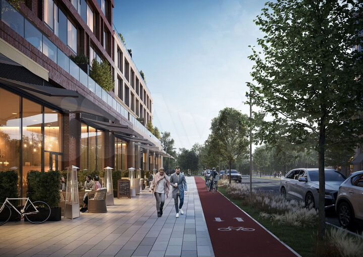 2-к. квартира, 66,7 м², 2/13 эт.