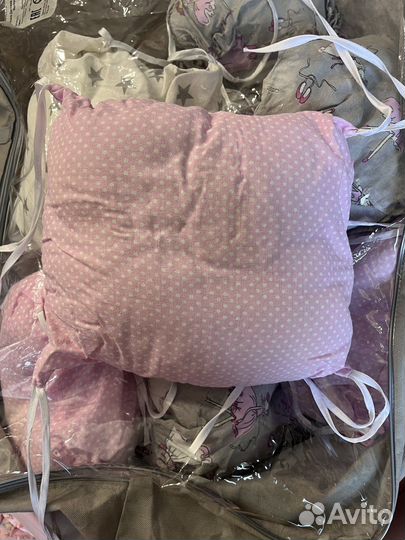 Бортики на кроватку