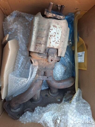 Выпускной коллектор катализатор Хендай Крета Соляр