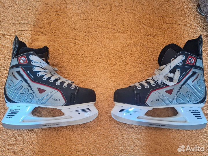 Коньки хоккейные 42 размер maxcity