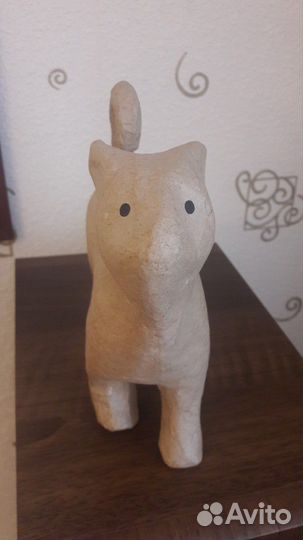 Кошка папье маше