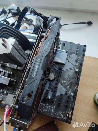 Игровая видеокарта rx 580 8 gb