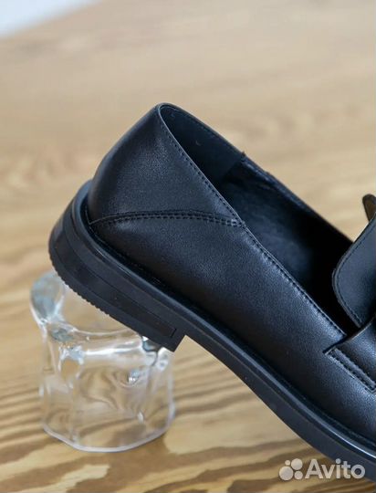 Лоферы туфли натуральная кожа