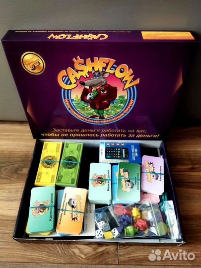 Игра Cashflow Денежный Поток 101+202