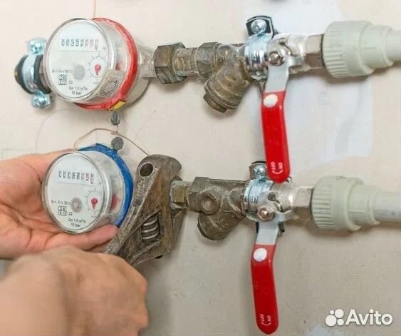 Установка и замена счетчиков воды