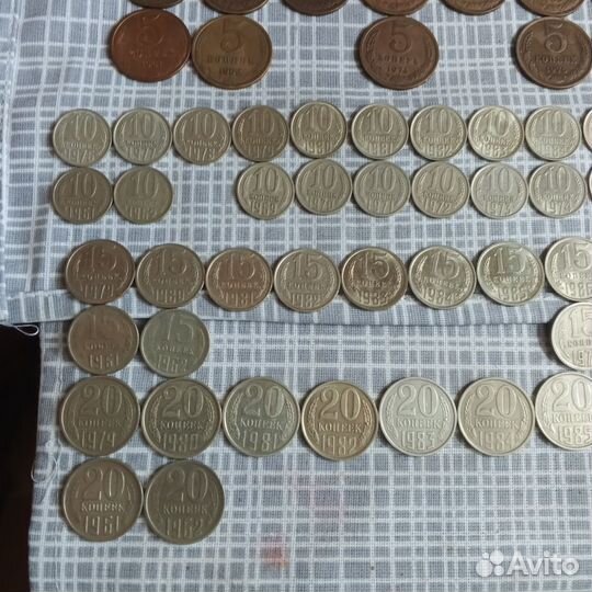 Лот манет СССР