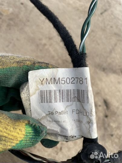 Рейндж ровер спорт проводка двери передняя правая