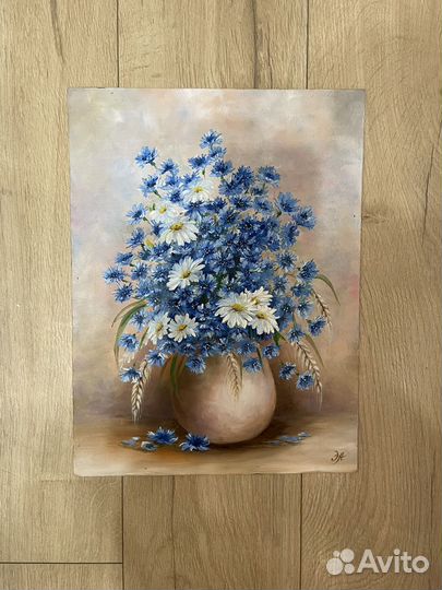 Картина маслом ручной работы
