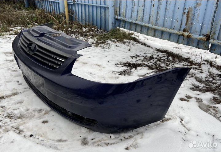 Передний, задний бампер приора седан