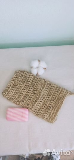 Мочалка из джута