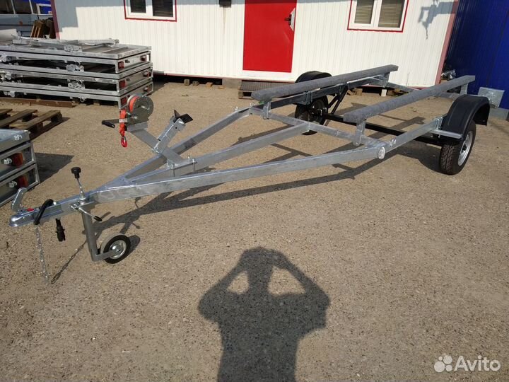 Прицеп лодочный оцинкованный до 4.6 м от пфс