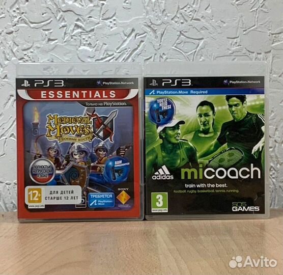 Ассортимент игр для Move PS3