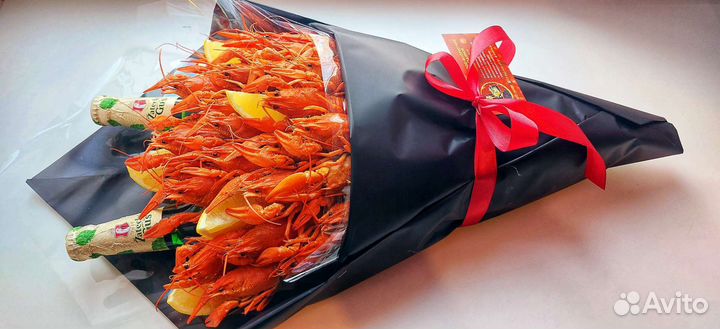 Букет из раков. Корпаративные подарки