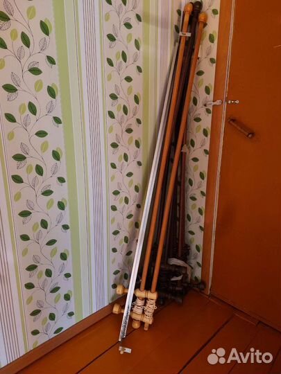 Карнизы для штор двухрядные бу