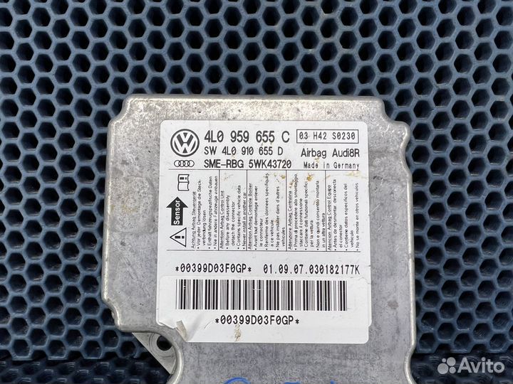 Блок управления AIR BAG аирбаг Audi Q7 4L