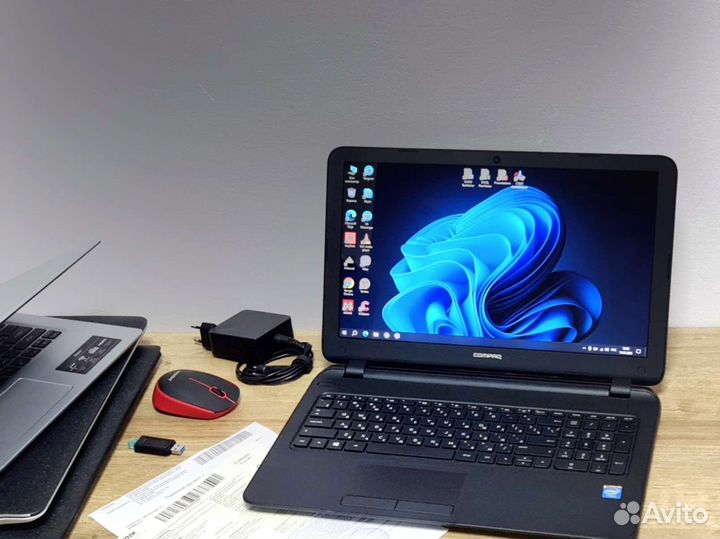 Быстрый HP 8/128'SSD ноутбук модель Compaq