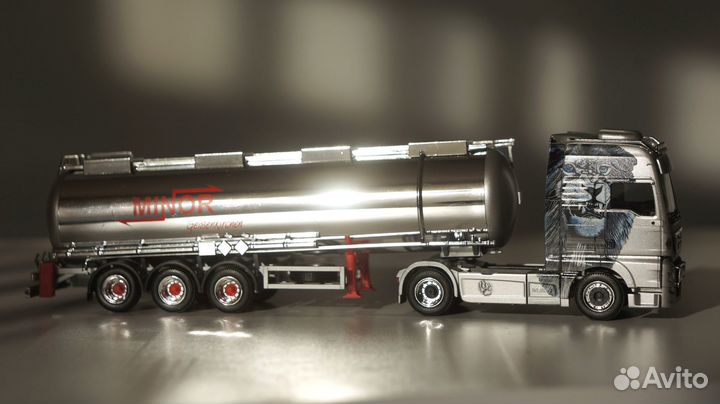1/87 тягач MAN TGX Minor бензовоз бочка цистерна