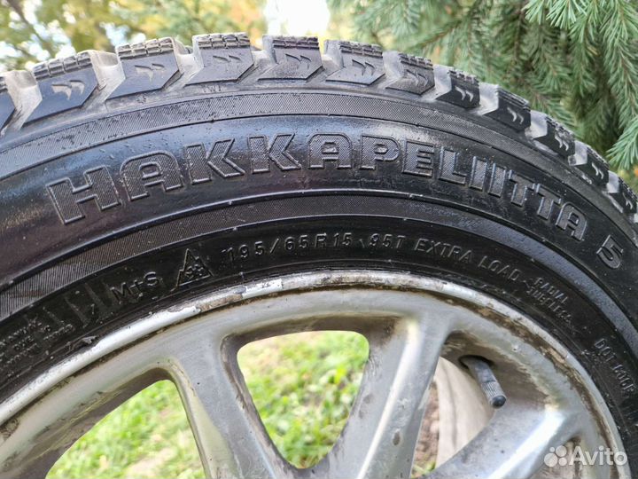 Nokian Hakkapelitta 195/65R15 Extra load + литьё