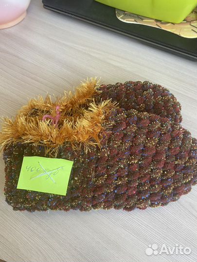 Башмаки вязаные