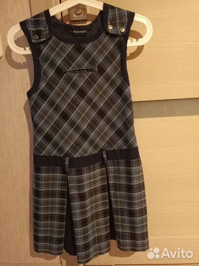 Сарафан для девочки школьный 