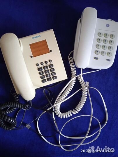 Телефон стационарный Siemens и простой.Рабочий