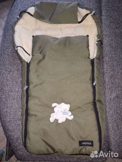 Конверт зимний на овчине