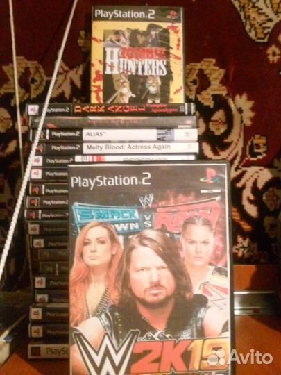 Продам от PS 2 боксы готовые от игр