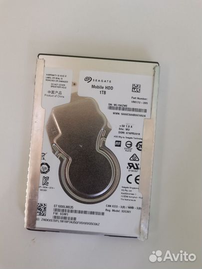 Hdd 1 tb для ноутбука