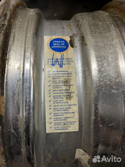 Диски Cragar R14 3шт