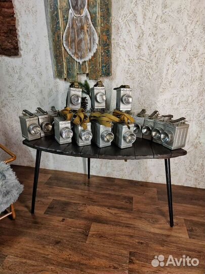 Фонарь СССР с ручкой и ремнём