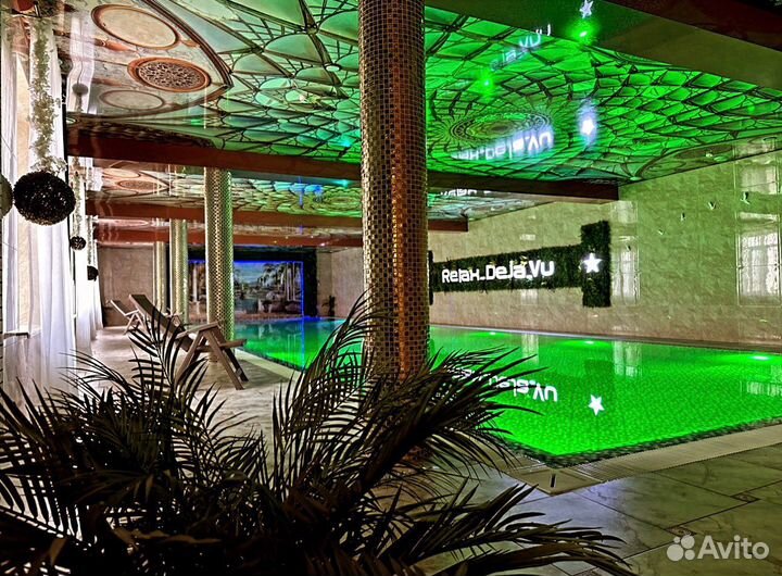 Отдых баня бассейн