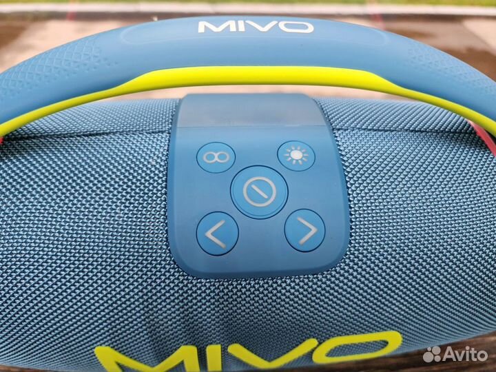 Блютуз колонка портативная mivo M 25 синий 60 Ватт