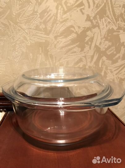 Кастрюля из жаропрочного стекла Satoshi