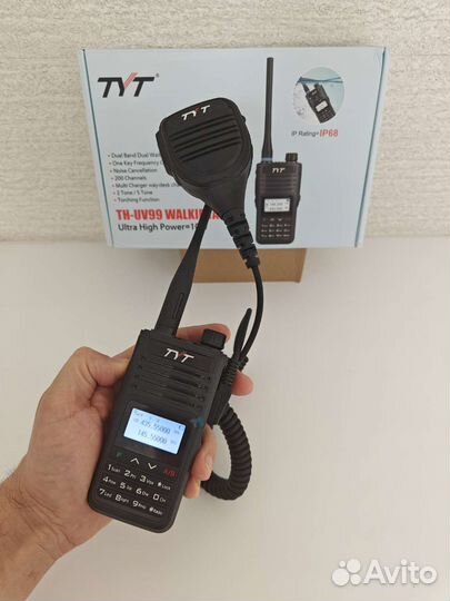 Рация с тангентой TYT TH-UV99 оригинал