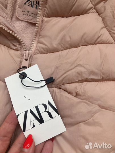 Куртка на девочку Zara 74см/92см